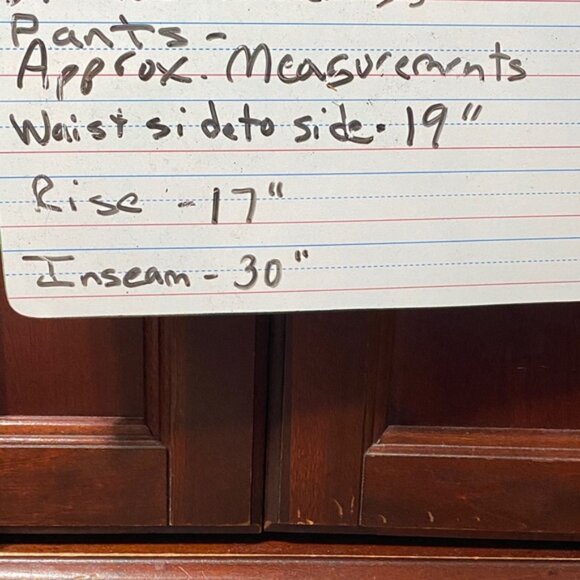 VIC vintage plus size 3X stretchy Brown women’s Pants - Picture 4 of 11